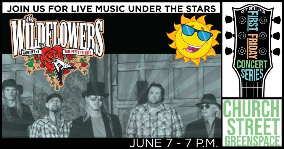 The Wildflowers at First Friday Concert Series in Tucker GA June 7, 2024