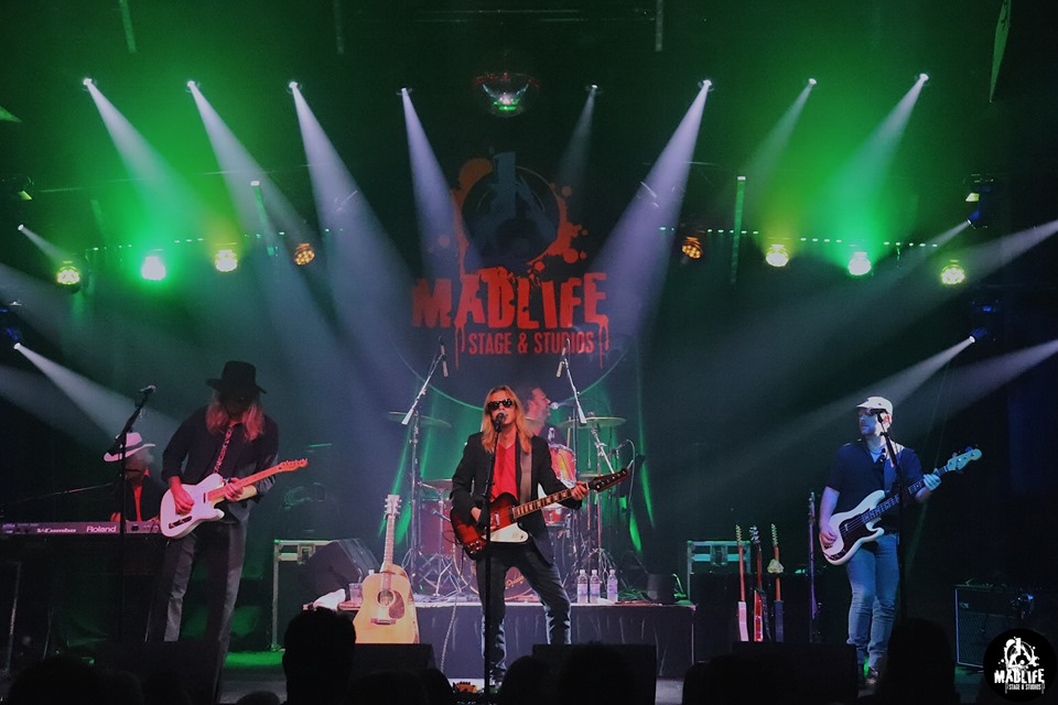 The Wildflowers, performing at Madlife Stage & Studios